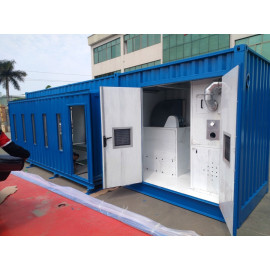 Мобильная окрасочная камера контейнерного типа StrongBel MСSB1