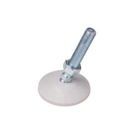 Опоры шарнирные дисковые с основанием из пластика, 20° нерж.сталь серый Altervia A00021