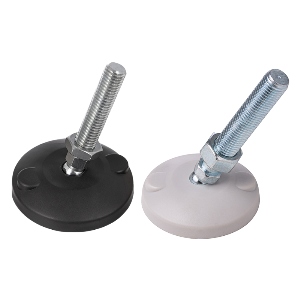 Опоры с основанием из пластика и крепежными отверстиями, 20° черный нерж.сталь Altervia A00022