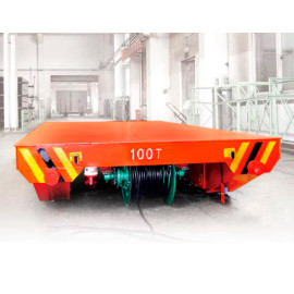 Безрельсовые поворотные передаточные тележки с кабельным питанием