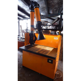 Стол сварщика со встроенным вентилятором и поворотно-вытяжным устройством СС 1400 ВП