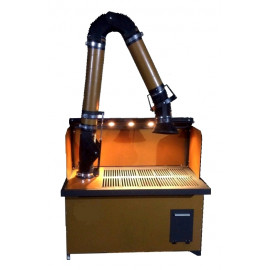 Стол сварщика с поворотно-вытяжным устройством. Цеховая вентиляция СС 1400 ЦП