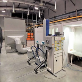 РОБОТ-МАНИПУЛЯТОР ROBOZET ДЛЯ АВТОМАТИЧЕСКИХ ЛИНИЙ ПОРОШКОВОЙ И ЖИДКОЙ ОКРАСКИ 