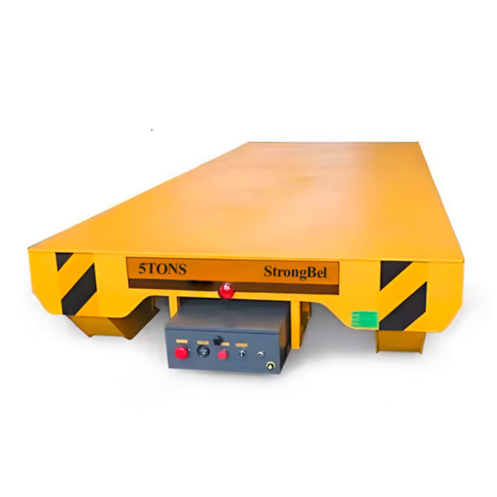 Самоходная передаточная тележка с аккумуляторным питанием 5т StrongBel ABP05