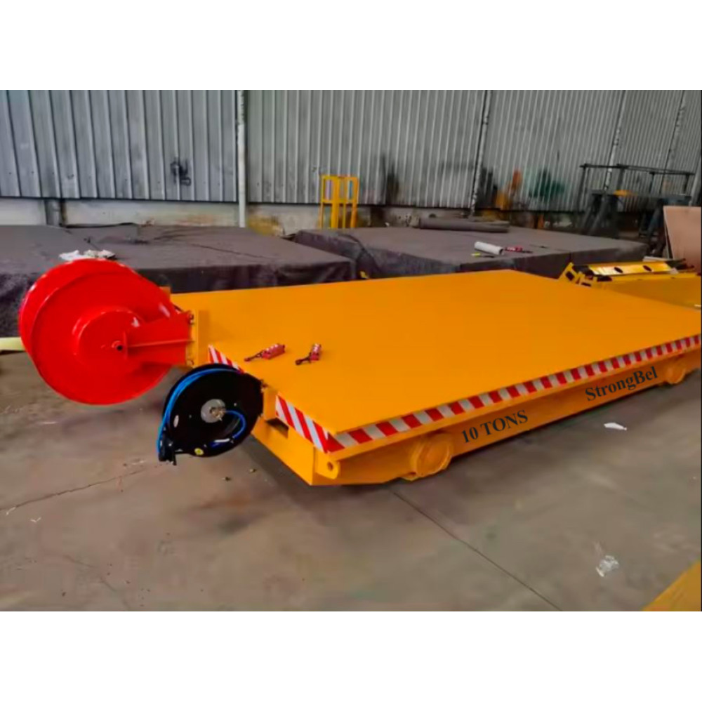 Самоходная передаточная тележка с кабельным питанием 10т StrongBel KBP10