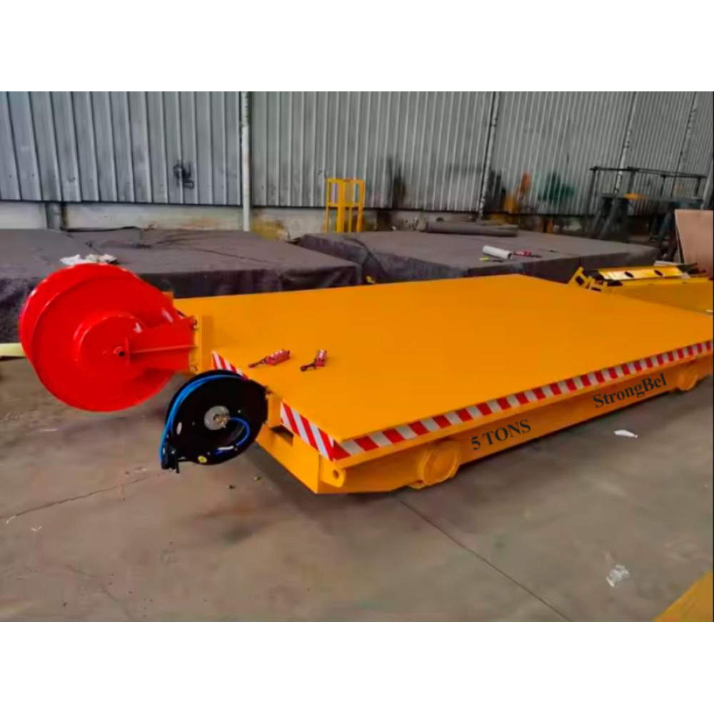 Самоходная передаточная тележка с кабельным питанием 5т StrongBel KBP05