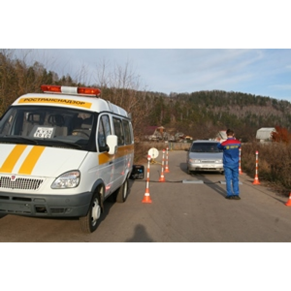 Передвижной пост весового контроля