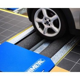 Универсальный тормозной стенд Unimetal RHE-30/10, роликовый, от 3,5 тонн