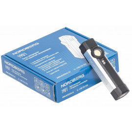 Лампа светодиодная 1+1, с УФ подсветкой, аккумуляторная, 3,6В NORDBERG 1901