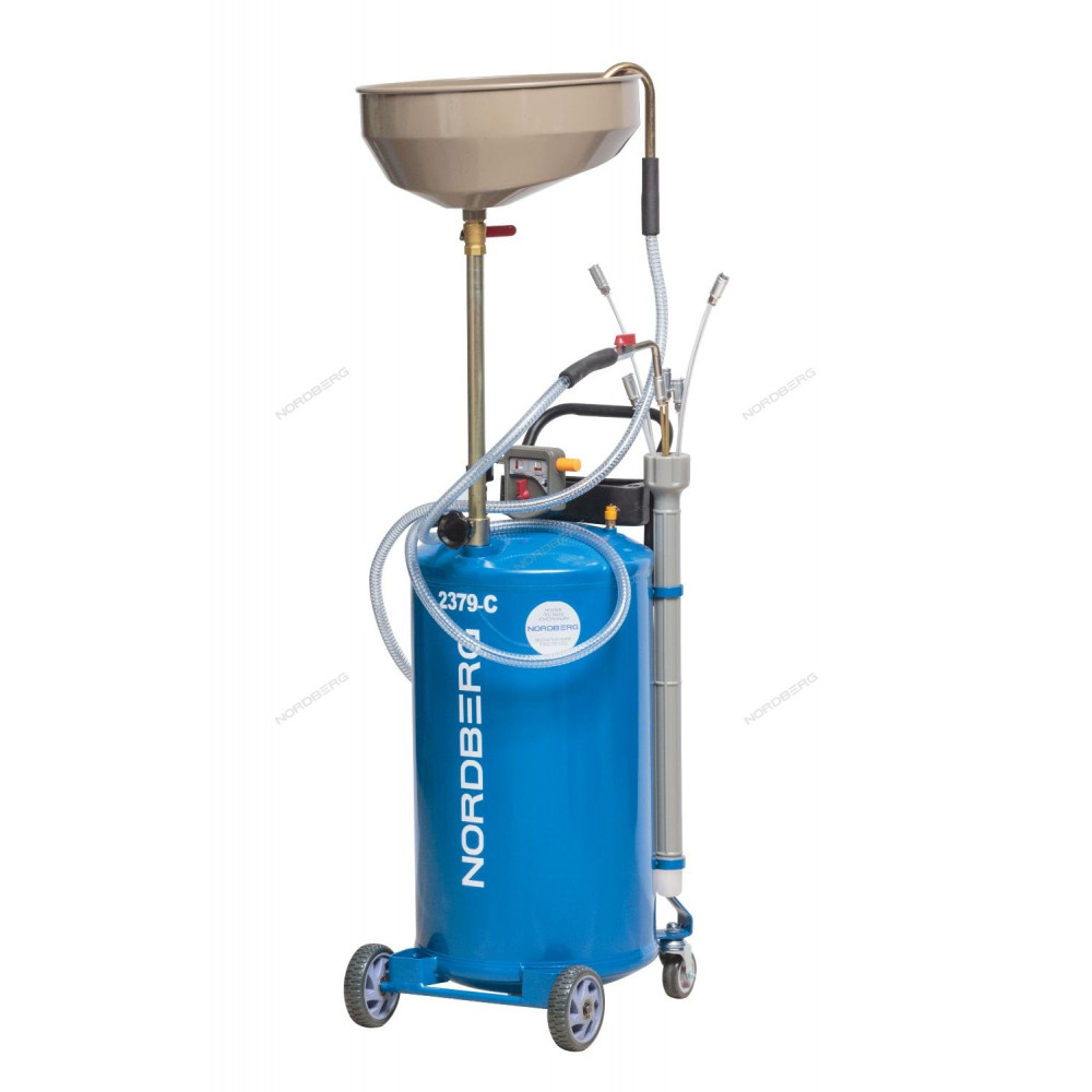 Установка для сбора масла пневматическая, 65 л NORDBERG 2379-C