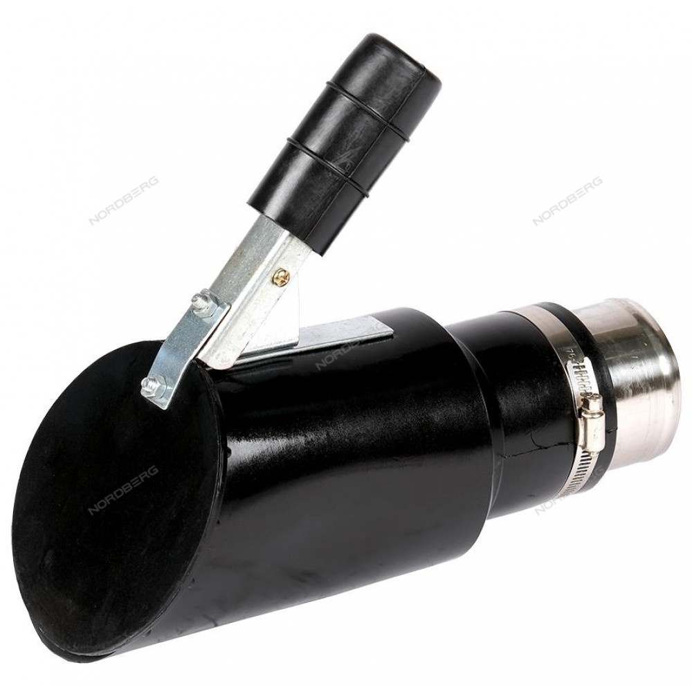Насадка резиновая круглая наклонная на шланг D=75 мм NORDBERG AN075DI