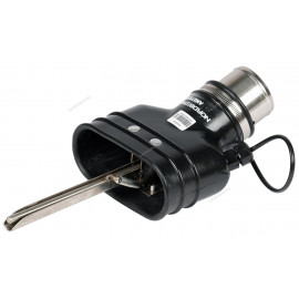 Насадка резиновая овальная с внутр. фикс. на шланг D=75мм NORDBERG AN075DP