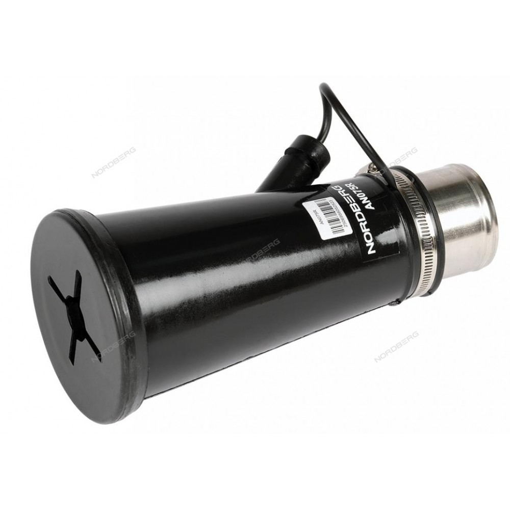 Насадка резиновая круглая на шланг D=75 мм NORDBERG AN075R