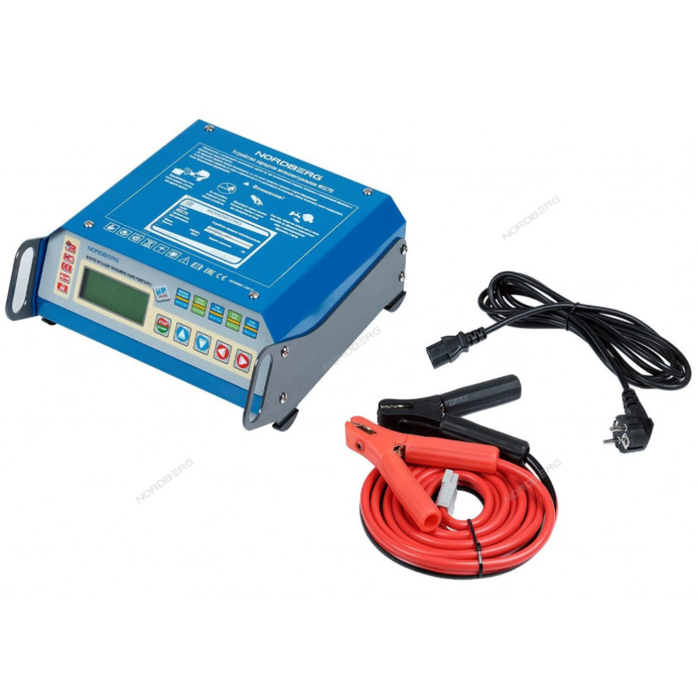 Устройство зарядное интеллектуальное 12V максимальный ток 70A NORDBERG WSC70