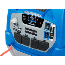Устройство пусковое портативное 5/12V, емкость 18 Aч NORDBERG WSA20