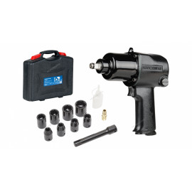 Пневмогайковерт ударный 1/2" в кейсе, 850 нм NORDBERG ECO NP14085K