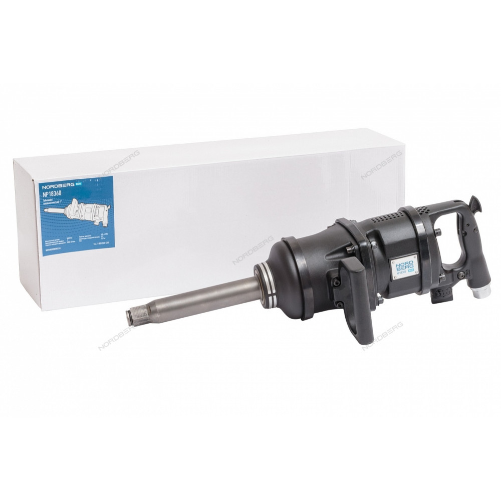 Пневмогайковерт для грузовых авто 1", 3600 нм NORDBERG ECO NP18360