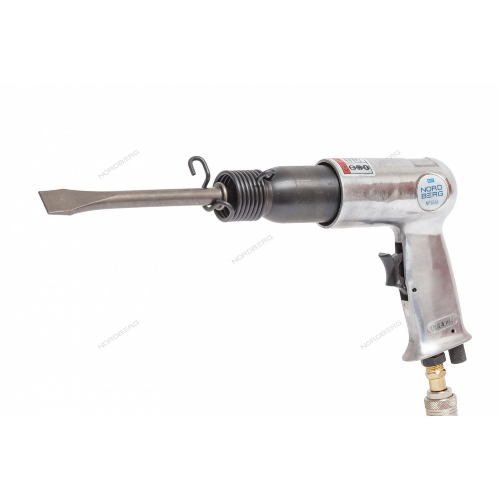Пневматическое зубило 190 мм с комплектом насадок NORDBERG ECO NP5066