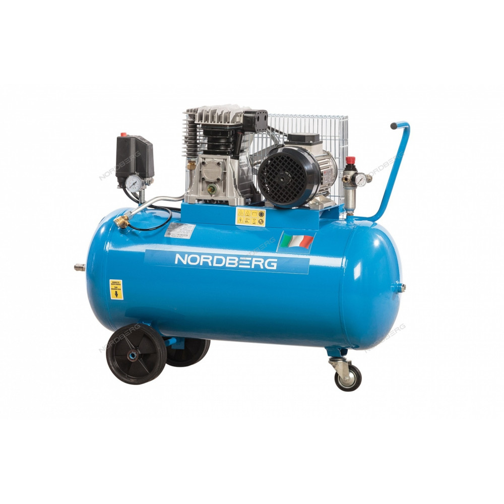 Компрессор поршневой с ременным приводом NORDBERG NC100/360