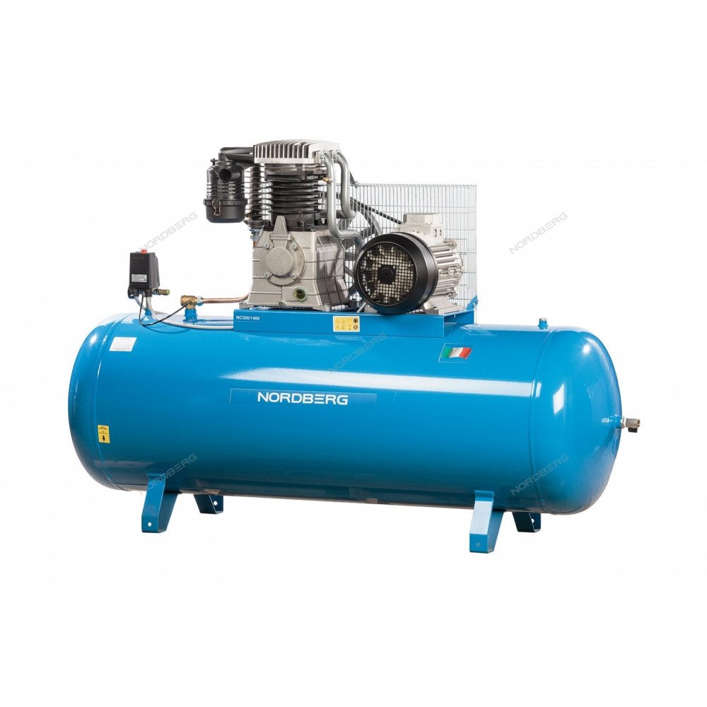 Компрессор поршневой с ременным приводом NORDBERG NC500/1000-15