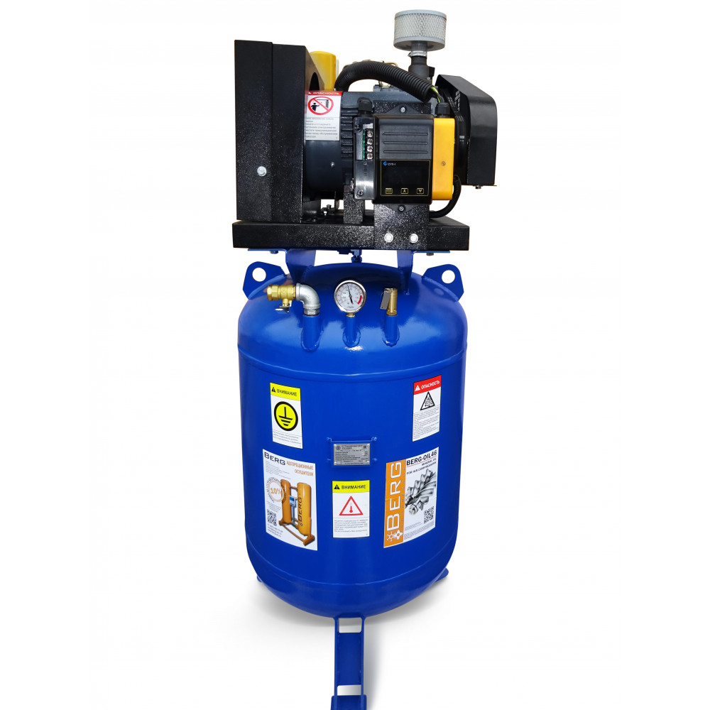 Винтовой компрессор с ременным приводом BERG ВК-4РВ-250