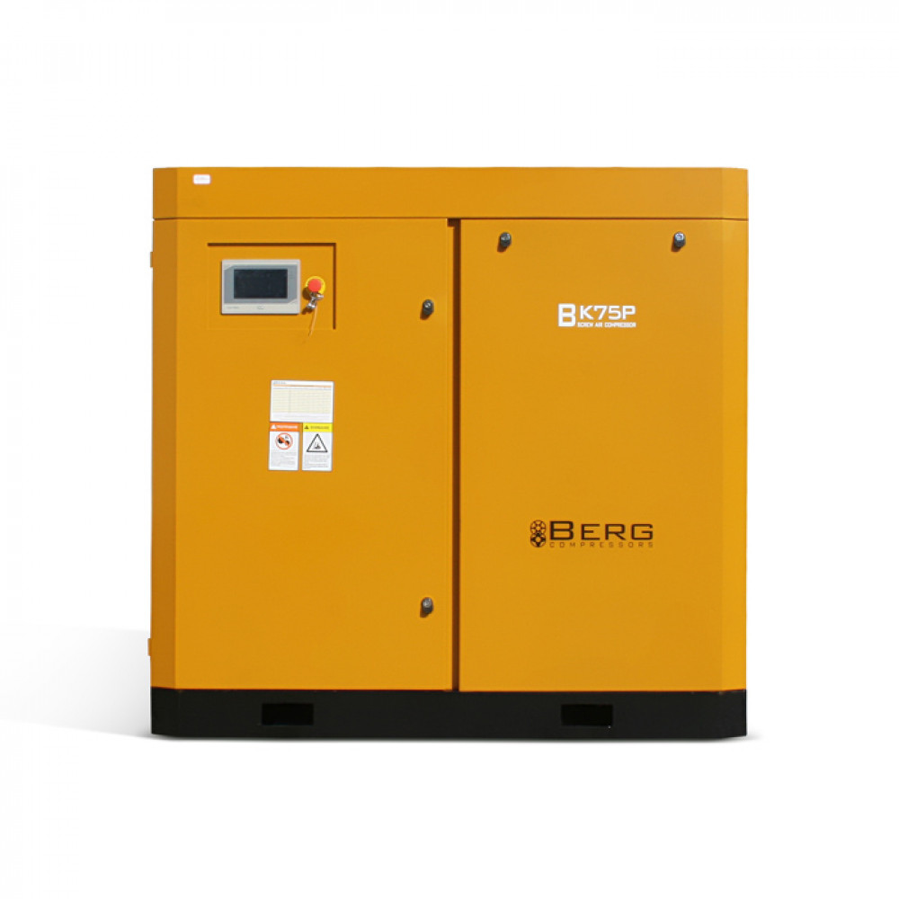 Винтовой компрессор с ременным приводом BERG ВК-75Р