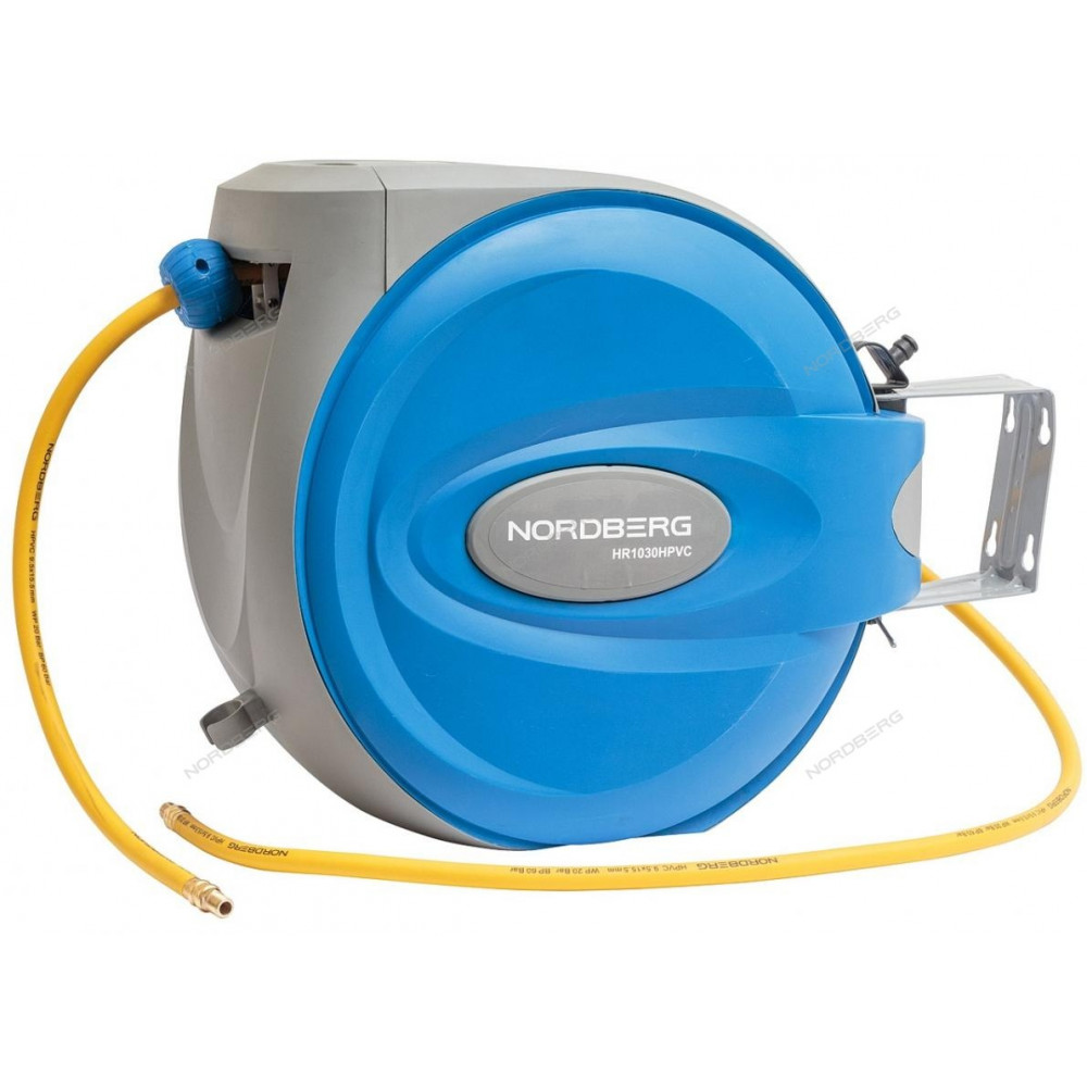 Пневматический шланг на самоскручивающейся катушке, 30 м NORDBERG HR1030HPVC