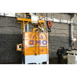 Дробемет с вращающимся столом ДВС