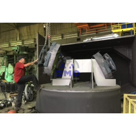 Дробемет с вращающимся столом ДВС