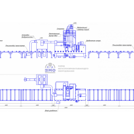 Дробеметная проходная установка ДПУ