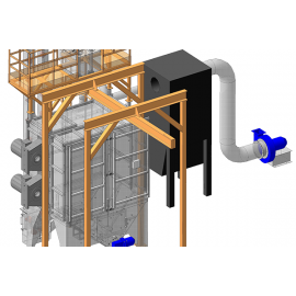 Дробемет подвесного типа ДПТ