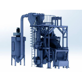 Дробеметная установка с вращающимся барабаном Strong PHGT15