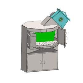 Дробеметная установка с вращающимся (поворотным) столом Strong PHQ35