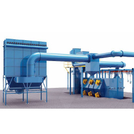 Дробеметная установка с подвесным транспортером Strong PHQ37