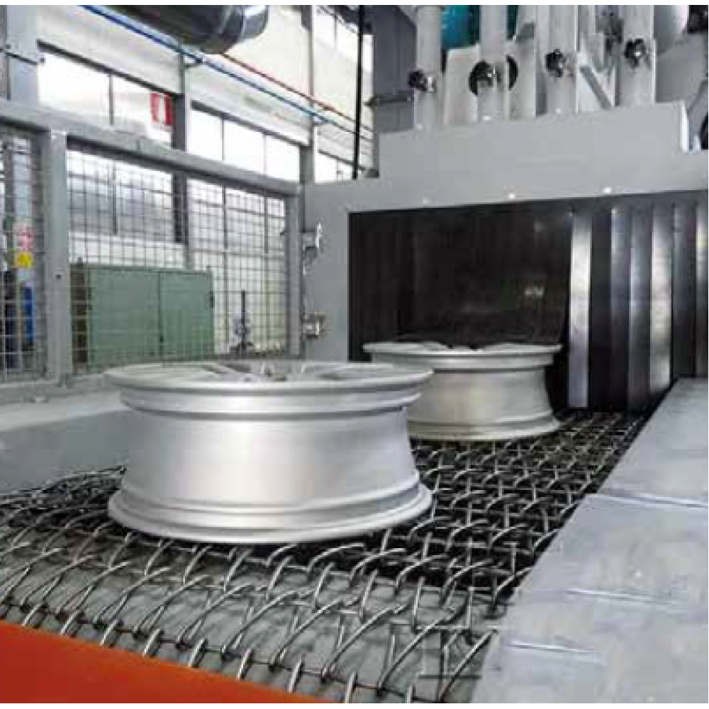 Дробеметная установка с сетчатым конвейером Strong PHQWD