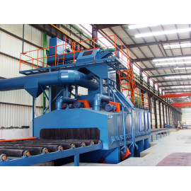 Дробеметная установка на роликовых транспортерах Strong PHQ69