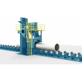 Дробеметная установка для очистки труб Strong PHQGW