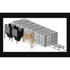 Дробеструйная камера модель ОКДО-15,0х6,0