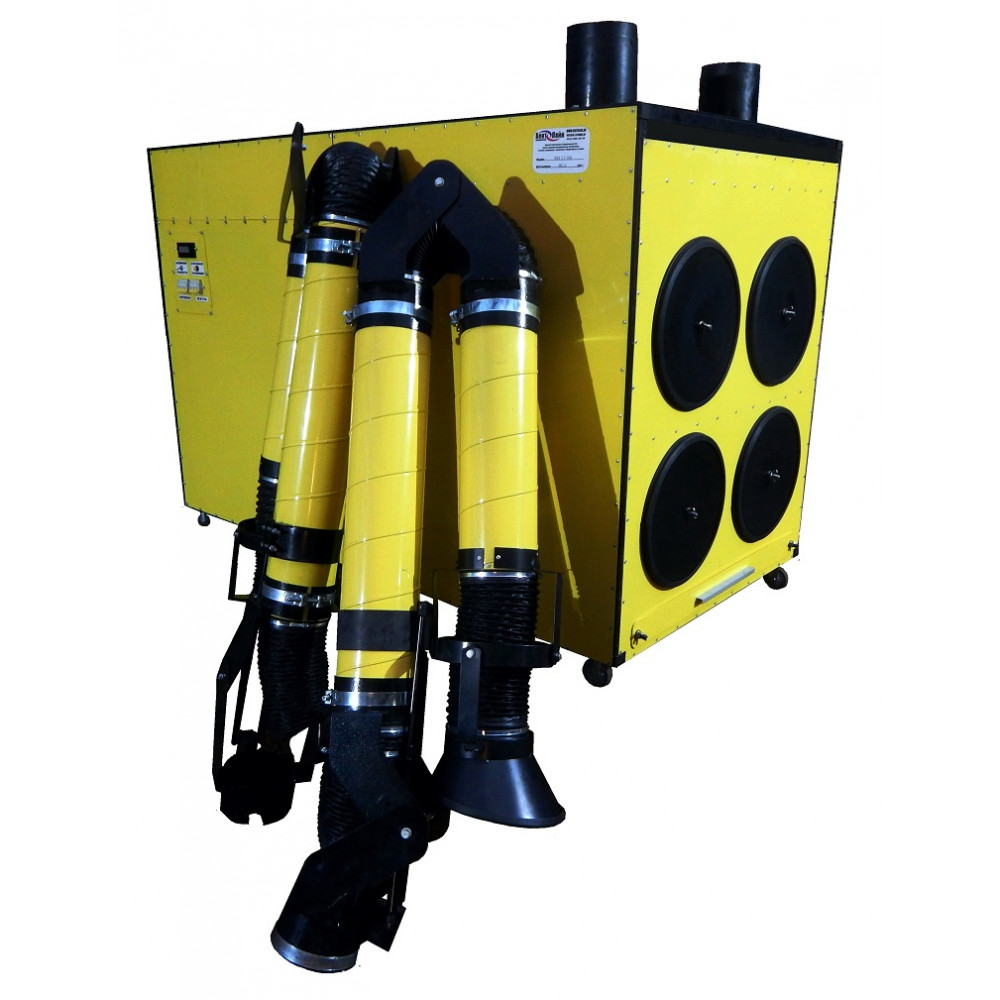 Фильтровентиляционная установка повышенной мощности ФВУ-2 РК ПМ. (Регенерируемый фильтр, встроенный компрессор.)