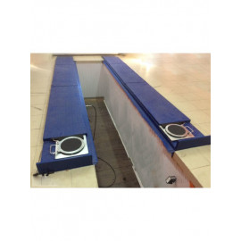 Ямные пути StrongBEL 5400 х 500 + задние сдвижные платформы SP 1800 х 500