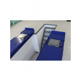 Ямные пути StrongBEL 6400 х 600 + задние сдвижные платформы SP 1800 х 600