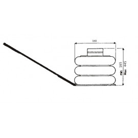 Домкрат пневматический ДП-3Ч