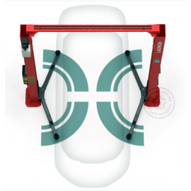 Двухстоечный электрогидравлический подъемник Launch TLT-240SC