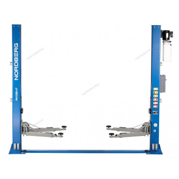 Подъемник двухстоечный, г/п 4т, с электростопорами NORDBERG N4120B-4T (380В)