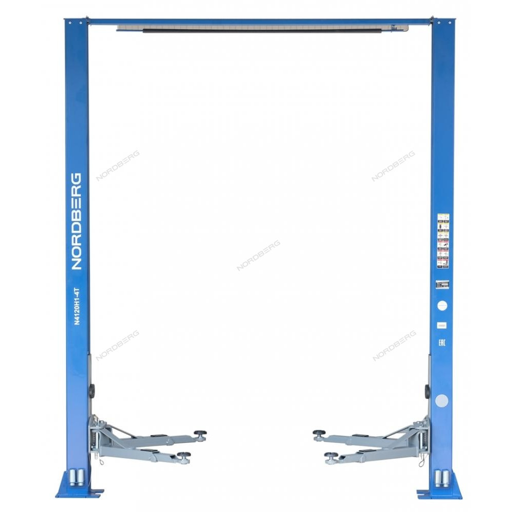 Подъемник двухстоечный, г/п 4т NORDBERG N4120H1-4T (220В)