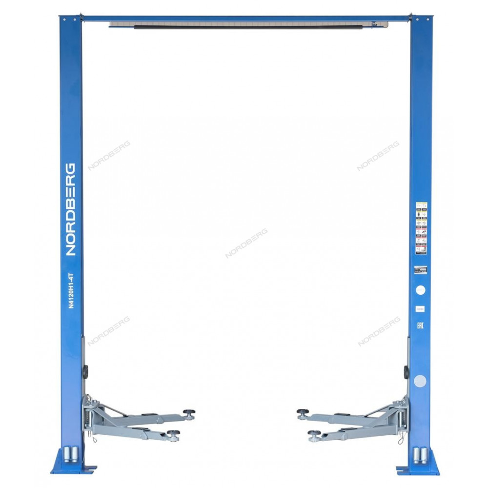 Подъемник двухстоечный, г/п 4т NORDBERG N4120H1-4T (380В) 