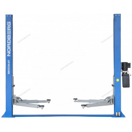 Подъемник двухстоечный, г/п 4т (380В) NORDBERG N4121A-4T (380В)