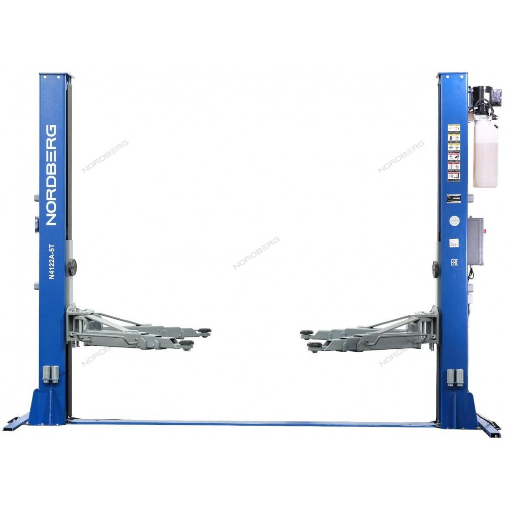 Подъемник двухстоечный электрогидравлический,  г/п 5т NORDBERG N4122A-5T (380В)