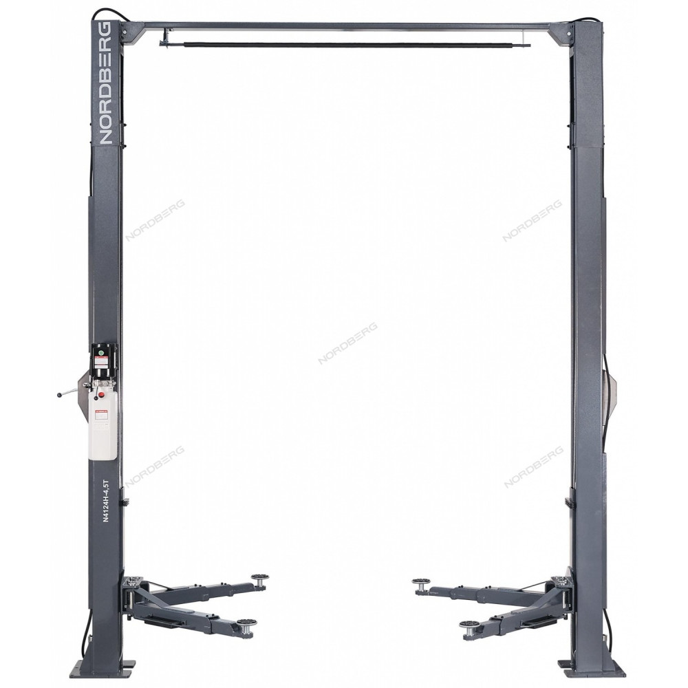 Подъемник 2х стоечный с верхней синхрониз. г/п 4,5т NORDBERG N4124H-4,5T (380В)