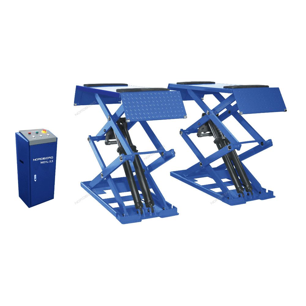 Подъемник ножничный низкопрофильный, г/п 3 т NORDBERG N631L-3 (380В)